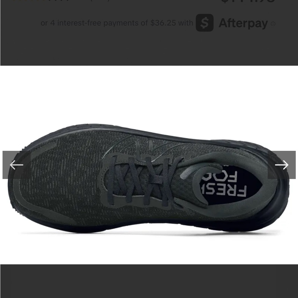 New Balance Fresh Foam Kaiha Road women black sneaker shoe - Picture 3 of 7